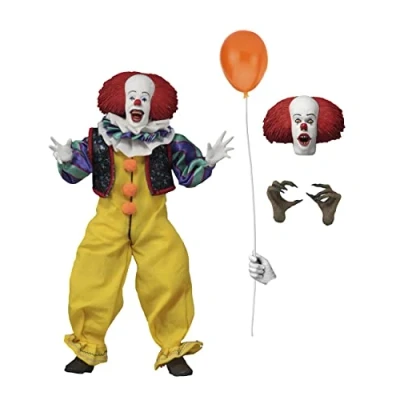 Image of NECA IT 1990 Pennywise 8 Inch Clothed Action Figure