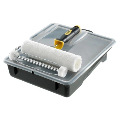 Image of Stanley Microfibre Roller Set 230 x 38mm (9 1.1/2in) STASTRSMSFQ