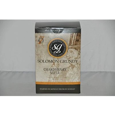 Image of Solomon Grundy Chardonnay 7 Day Wine Making Kit Makes 30 Bottles