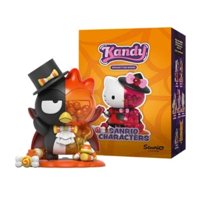Image of Mighty Jaxx Kandy x Sanrio Spooky Fun Halloween Edition Blind Box Toy Collectible Figurines One Pack Contains Random Figure
