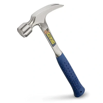 Image of Estwing E3 22SMR 22oz 13.5 inch Milled Face Framing Hammer with Vinyl Shock Reduction Grip