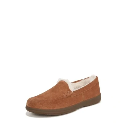 Image of Vionic Women&#039;s Moccasin Slippers Soft House Lynez Shoes with Arch Support Medium Fit