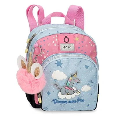 Image of Enso Dreams come true Small backpack Multicolor 19x23x8 cms Polyester