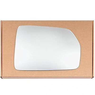 Image of Less4spares Wing Mirror Glass Right Compatible with Kia Sportage 2007 2010 STICK ON Driver Off Side Convex