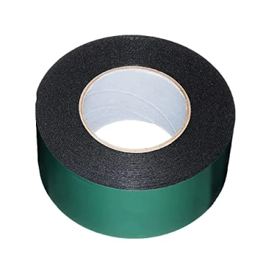 Image of KafTon Foam Tape Double Sided Sponge Waterproof Mounting Adhesive Roll Automotive Grade Number Plates Cars Trims, Black (1, 50mm x 10m)