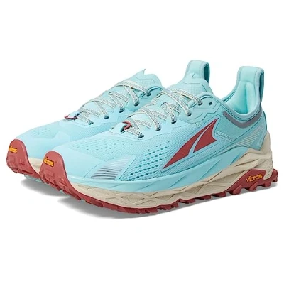 Image of Altra Olympus 5 Women&#039;s Trail Running Shoes Light Blue