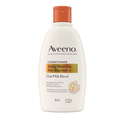 Image of Aveeno Hydrating Oat Milk Scalp Soothing Conditioner for Dry Hair 300ml