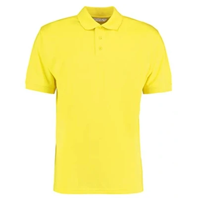 Image of Kustom Kit Unisex Comfort Finish Klassic Polo Shirt Canary 2XL