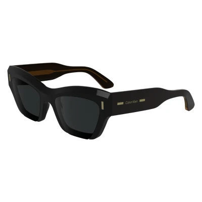 Image of Calvin Klein Sunglasses, Women&#039;s, Size: 53, Black