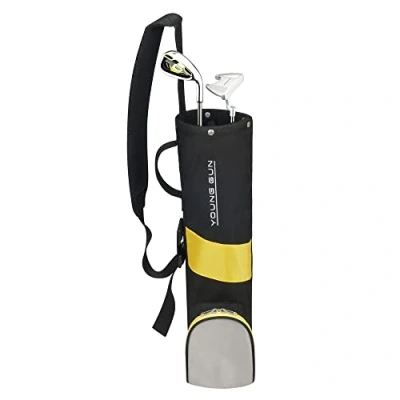 Image of Young Gun SGS X BIRDIE YELLOW Junior golf club Youth Set &amp; bag kids RH Age 3 5