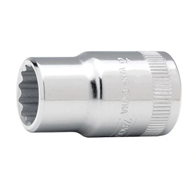 Image of Bahco SB7800DM 12 1/2 Inch Edge Socket Wrench Insert, Silver, mm