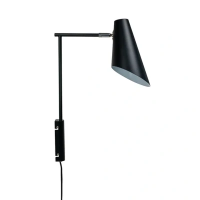 Image of Dyberg Larsen Cale wall light height 46 cm black