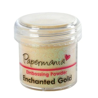 Image of Docrafts 1 oz Embossing Powder, Enchanted Gold