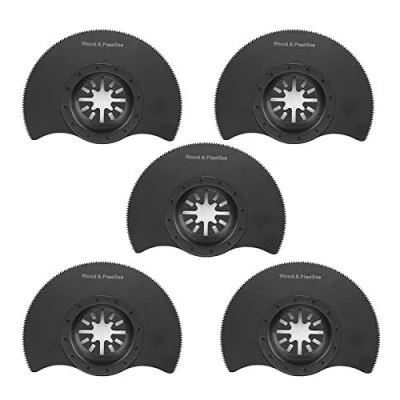 Image of Multitool Saw Blades Oscillating Semi Circular Accessories Set for Repairing Cutting Materials Wood Plastic Soft Metal