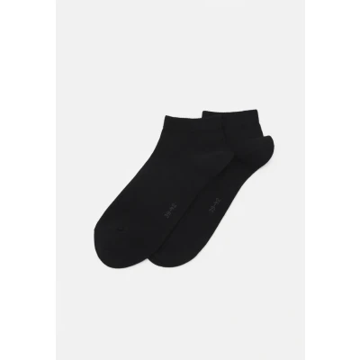 Image of Falke Happy 2PACK Everyday Casual Socks, Women&#039;s, Size: 2.5 5, Black