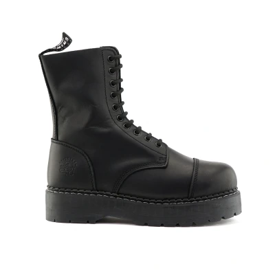 Image of Grinders Mens Black Steel Toe Cap Safety Boots Bulldog ACS Size UK 7
