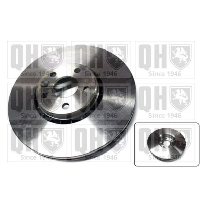 Image of 31277342, 31410568, 31471034 Brake disc QUINTON HAZELL BDC5848 328mm 30mm 5 Vented VOLVO: XC60 I