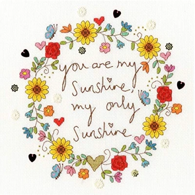 Image of Bothy Threads Cross Stitch Kit Love Sunshine