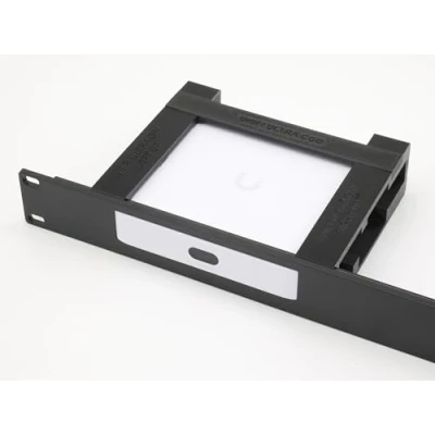Image of THINGSINRACK Rack mount for Ubiquiti UXG MAX/UCG Ultra/UCG MAX Cloud Gateway Injection Molded Front and 3D Printed Rear arms 19inch 1U accurate fit high surface finish