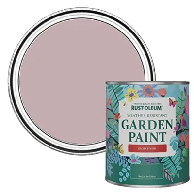 Image of Rust Oleum Pink Mould Resistant Garden Paint In Gloss Finish Little Light 750ml