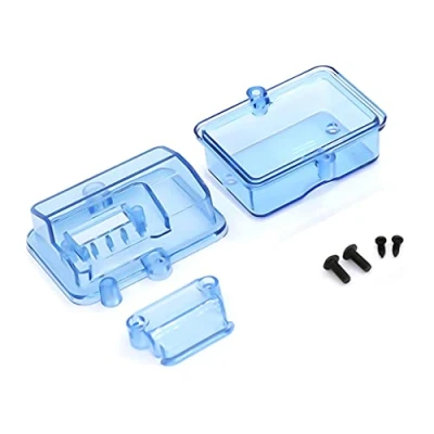 Image of zhiwenCZW Transparent Waterproof ESC Receiver Box Protective Case Cover Sealed for RC Boat Model Accessories