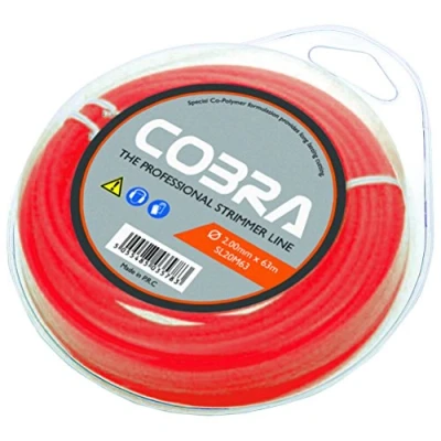 Image of Cobra 2.0mm x 63m Round Strimmer Line in Doughnut Packaging