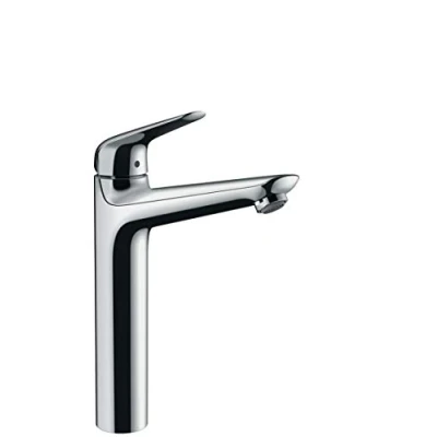 Image of hansgrohe 71124000 Novus 230 Single Lever Basin Mixer Tap Without Drain Fitting Chrome, Auslaufhöhe 230mm