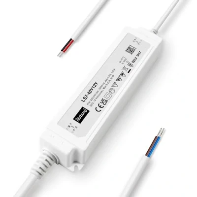 Image of illuburg LED Driver 12V 40W Waterproof IP67 Flickerfree for Strip Light Power Supply Transformer