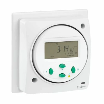 Image of Greenbrook T108A C Electronic Socket Box Mounted Time Switch 7 Day / 24 Hour