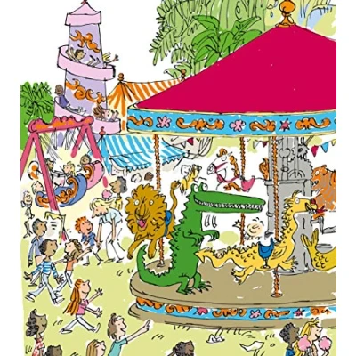 Image of Roald Dahl Official Enormous Crocodile Birthday Card, Multi Colour, Card