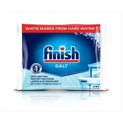 Image of Finish 1kg Dishwasher Salt for Dishwashers and Water Softeners