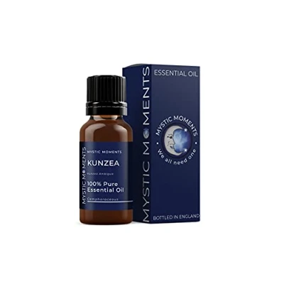 Image of Mystic Moments Kunzea Essential Oil 5ml Pure &amp; Natural for Diffusers, Aromatherapy Massage Blends Vegan GMO Free