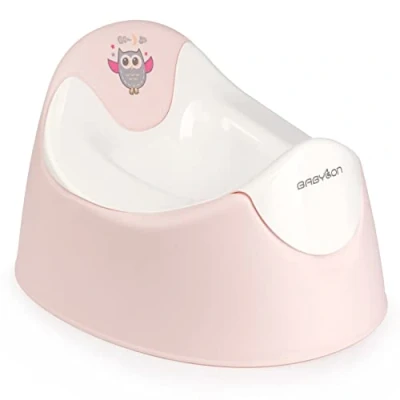 Image of BABYLON Children&#039;s Potty Trio, Anti Slip Toilets, Toilet, Chamber Pot for Children/Toilet seat Pot, Girls, Anatomical Boys, Baby Accessories, Pink