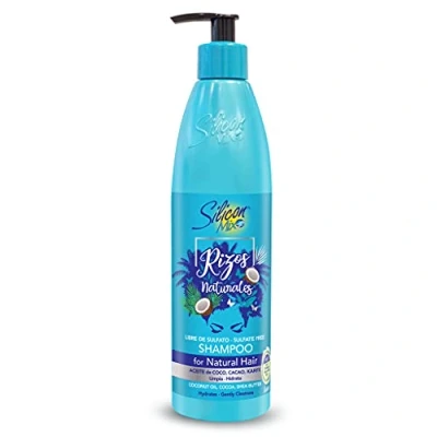 Image of Silicon Mix Rizos Natural Shampoo 473 ml without Sulphate, Parabens, Mineral Oil and Salt for Curly Wavy Hair