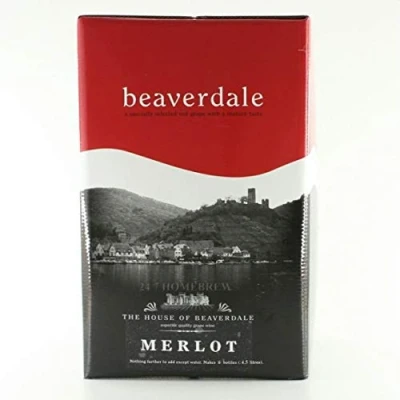 Image of Beaverdale 6 Bottle Red Wine Ingredient Kit Merlot