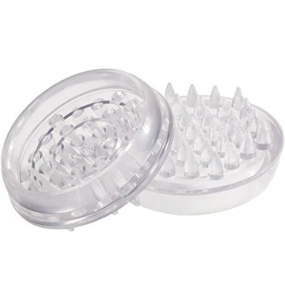 Image of 16x Clear Spiked Floor Castor Cups 38mm Small Caster Carpet/Furniture Protector