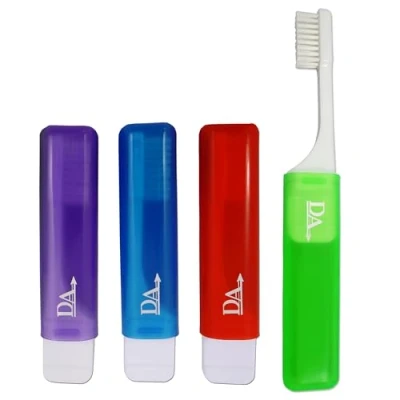 Image of 4 x Orthodontic Travel Toothbrush VTrim (Set of Colours)