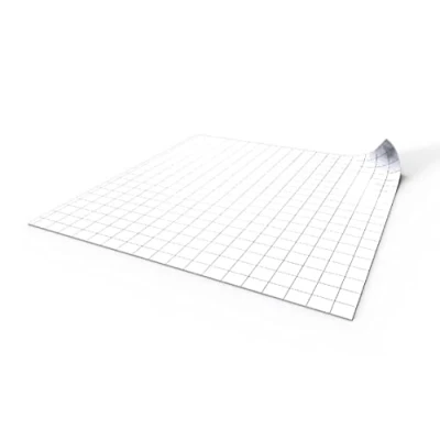 Image of PLAYMATS PP007 K M Dungeons and Dragons Dry extinguishing mat, White, 50 cm x / 20
