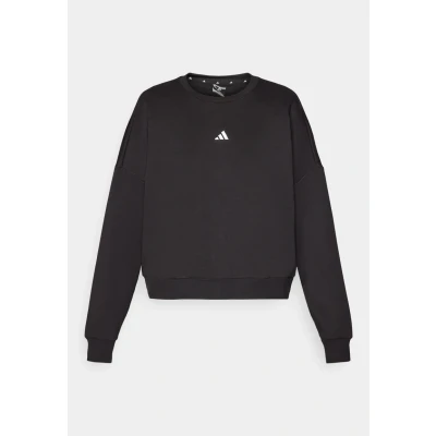 Image of adidas Sportswear Sweatshirt, Women&#039;s, Size: Large, Black/white