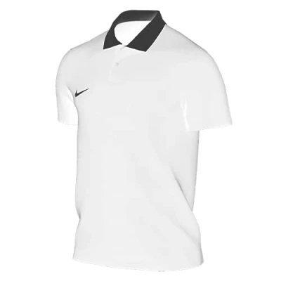 Image of Nike CW6935 Y NK DF PARK20 Polo SS Shirt Unisex Child White/Black/Black XS
