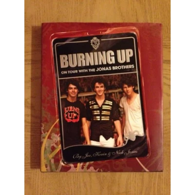 Image of The Jonas Brothers Burning Up 2008 USA book 978 142312029 2