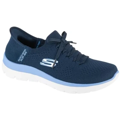 Image of Skechers Women&#039;s Summits New Daily Sneaker, Navy, 8 UK