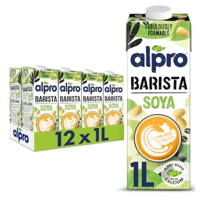 Image of Alpro SOYA Milk Alternative for Professionals Cartons 12 x1 ltr