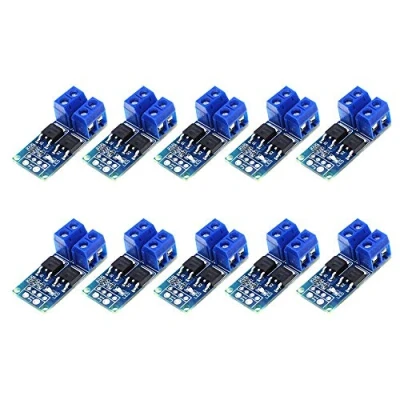 Image of Tooteeru 10PCS DC 5V 36V 15A(Max 30A) MOSFET MOS FET Trigger Switch Driver Module 0 20KHz PWM Regulator Control Panel