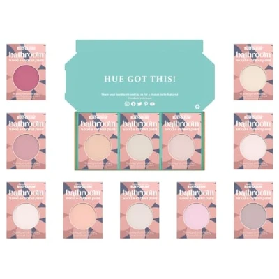 Image of Rust Oleum Bathroom Cabinet Paint in Satin Finish Sweet Pinks Tester Box