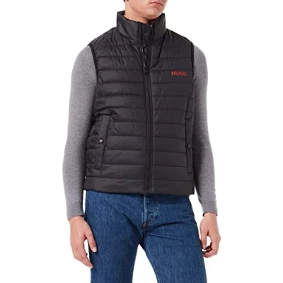 Image of HUGO Men&#039;s Bentino2221 Down Vest, Black001, M