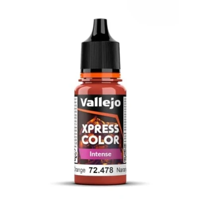 Image of Vallejo AV Xpress Color 18ml Intense Phoenix Orange