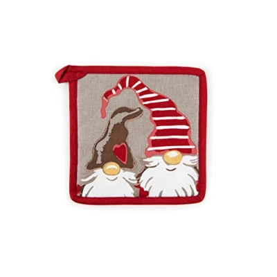 Image of Excelsa Kitchen Pot Holder Gnomo, cm. 20 x 20, Cotton and Polyester