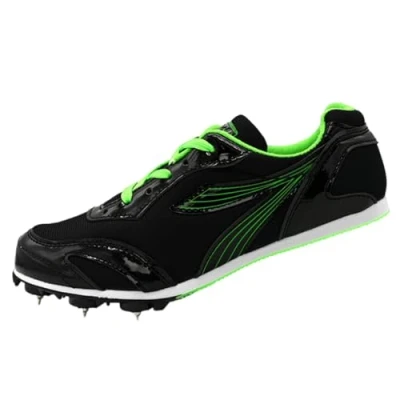 Image of Running Spikes for Kids,Track and Field Spike Shoes,Girls Track Shoes,Track Women,Breathable Lightweight,Breathable,Unisex Adults,for Sprinting Black