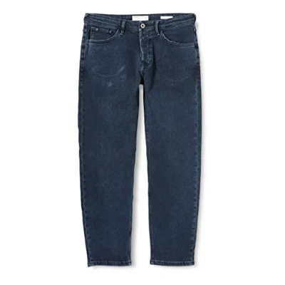 Image of TOM TAILOR Denim Men&#039;s Loose fit jeans 1032755, 10173 Dark Stone Blue Black Denim, 33W / 34L
